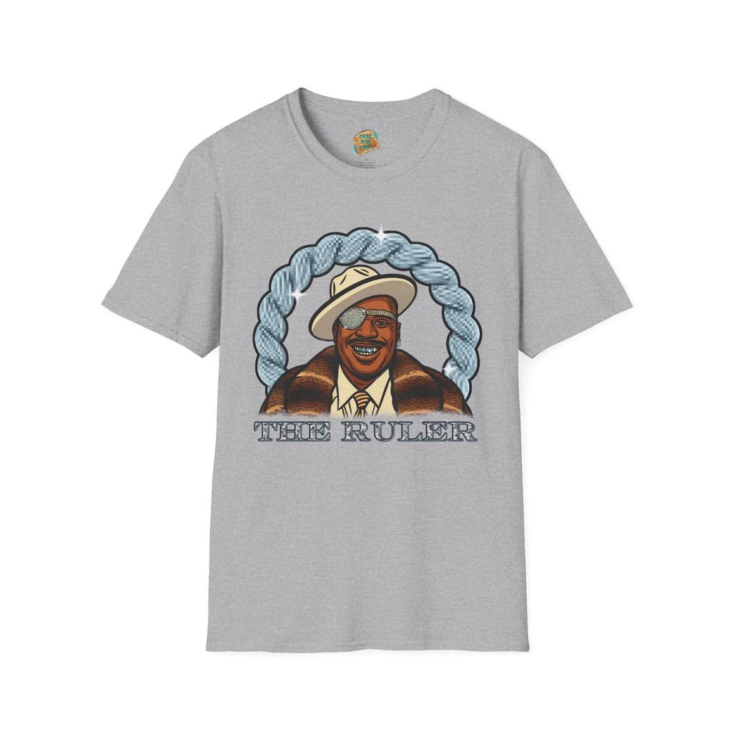 2025 Summer The Ruler Hip Hop 80s 90s Rap Legend Old School Hip Hop Graphic Shirt Retro Rapper Art Shirt for Music Lovers Y2k