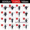 760-Piece Snap-in Fastener Set for Chevrolet, Ford, Honda: Push Retainer Clips & Car Fasteners