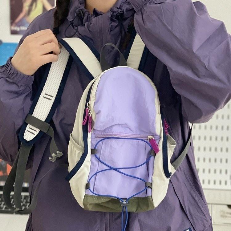 Schoolbag Outdoor Light Travel Backpack Women's 1011 New Mountaineering Cycling Small Backpack Sports Travel School Bag