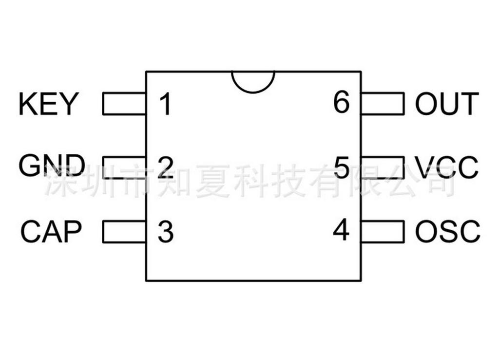 6-Pin SOT23-6 IC for Feiling/Yilong Microcontrollers with Free Transcoding & Sample Burning