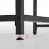VASAGLE Writing Desk, Computer Desk, Small Office Table, 80 x 50 x 75 cm, Study, Home Office, Simple Assembly, Steel, Industrial Design