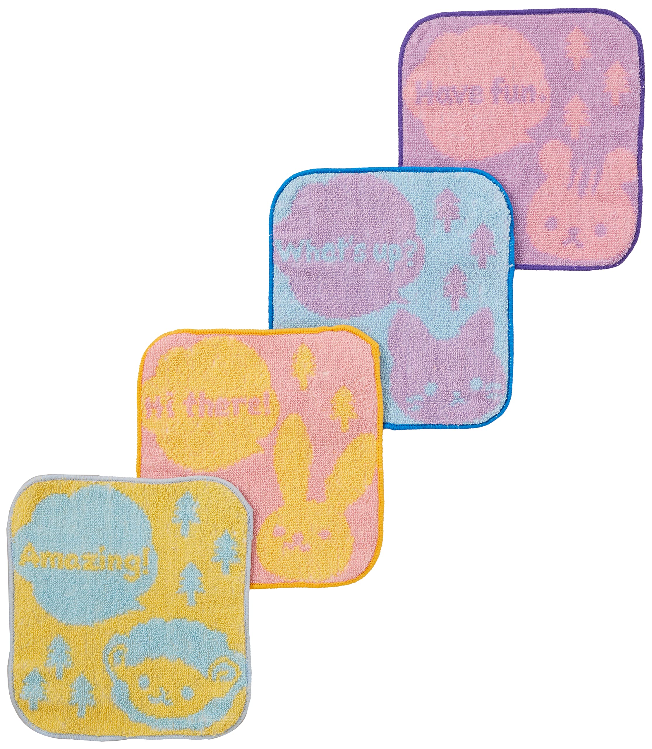 

Marushin Piccolino Nature Friends Mini Set of Perfect for and Elementary Perfect for Girls Towels, 4, Preschool, Kindergarten, School, (Product Code