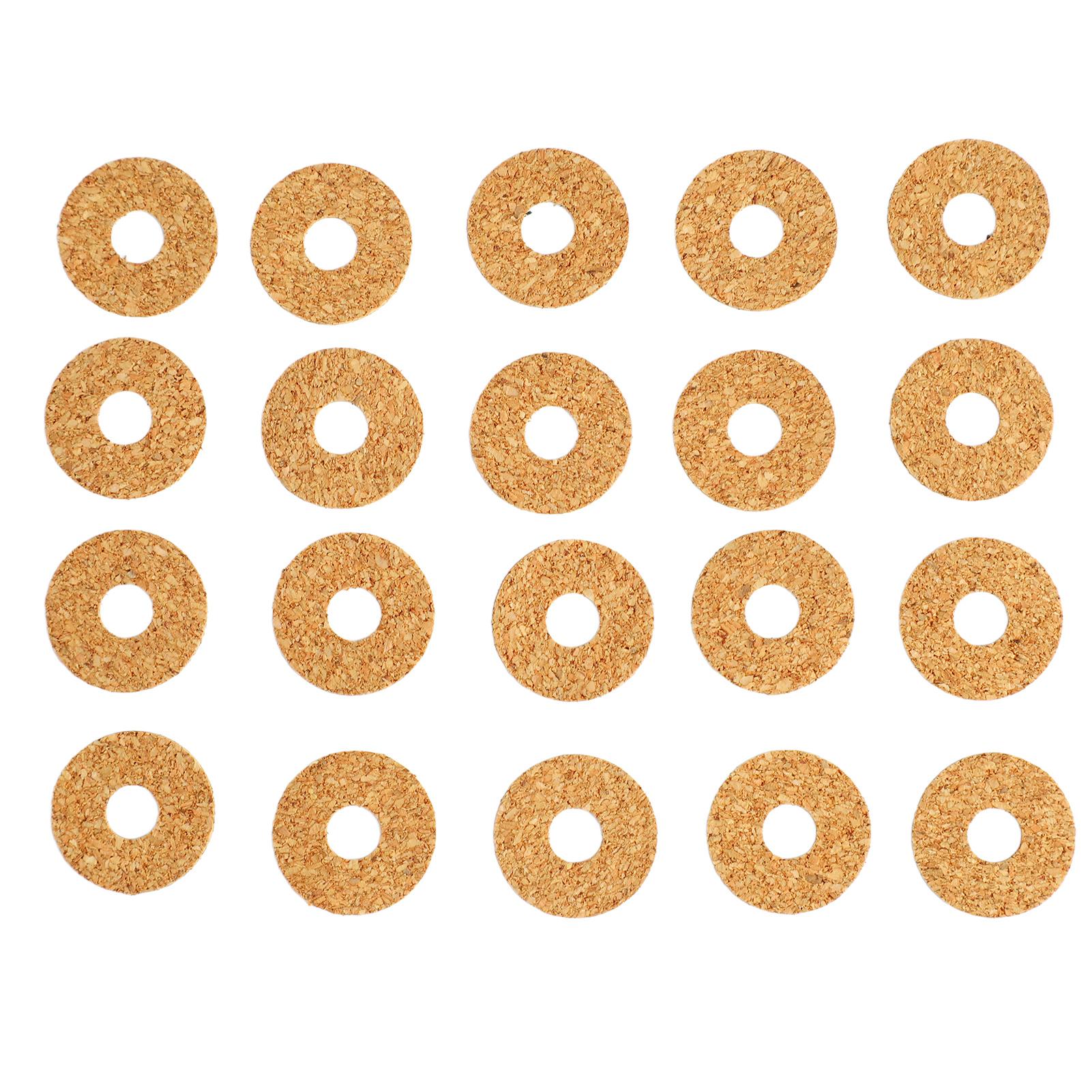 

20Pcs Guitar Pick Non Slip Grip Sticker Comfortable Hand Feeling Wooden Electric Guitar Pick Grip