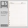 A4 Loose-Leaf Business Notebook with Detachable B5 Leather Cover – Large, Customizable Adult Diary