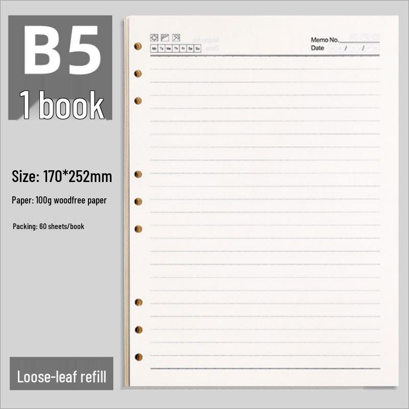 A4 Removable Loose-Leaf Business Notebook 2026 - New Model for Work Meetings
