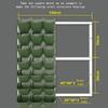 Outdoor Three-dimensional Flower Pot Greening Container Stacked Planting Box Enclosure Wall Vertical Greening Planting Trough
