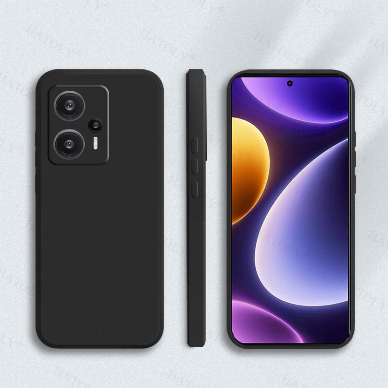 For Xiaomi Poco F5 Case Cover For Poco F5 F4 M5S M4 X3 X4 X5 Pro X4GT 5G Silicone Soft Color Full Cover Case For Poco F5 Case