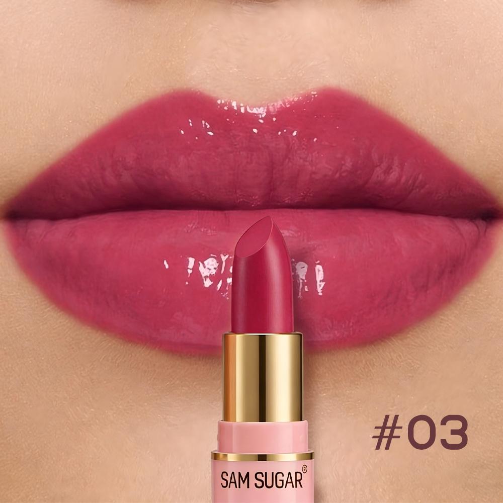 6 Color Matte Lipstick Velvet Cameo Brow Lip Gloss Waterproof Lasting Pigments Makeup Nude Bean Paste Color Lip Stick Lips Makeup Cosmetic