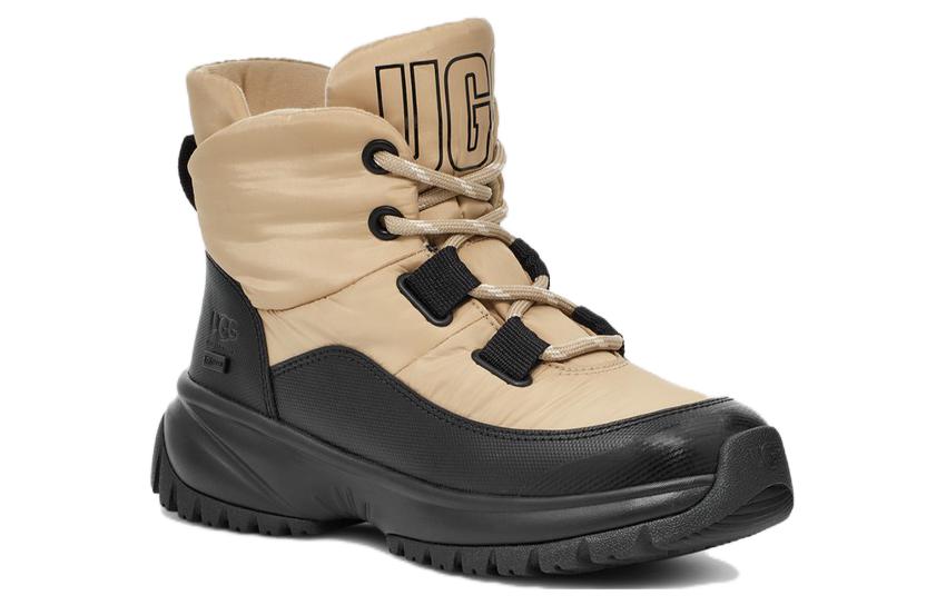 Women's Sneakers UGG Yose Puffer Lace 'Mustard Seed' Women's