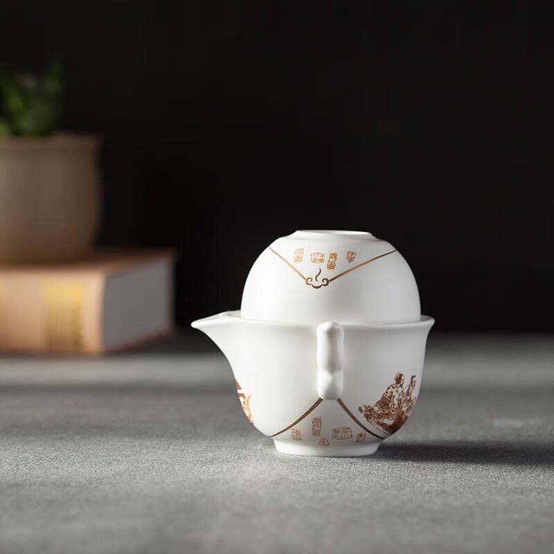 

Wanchunhe Chinese Ceramic Quick Cup Tea Set