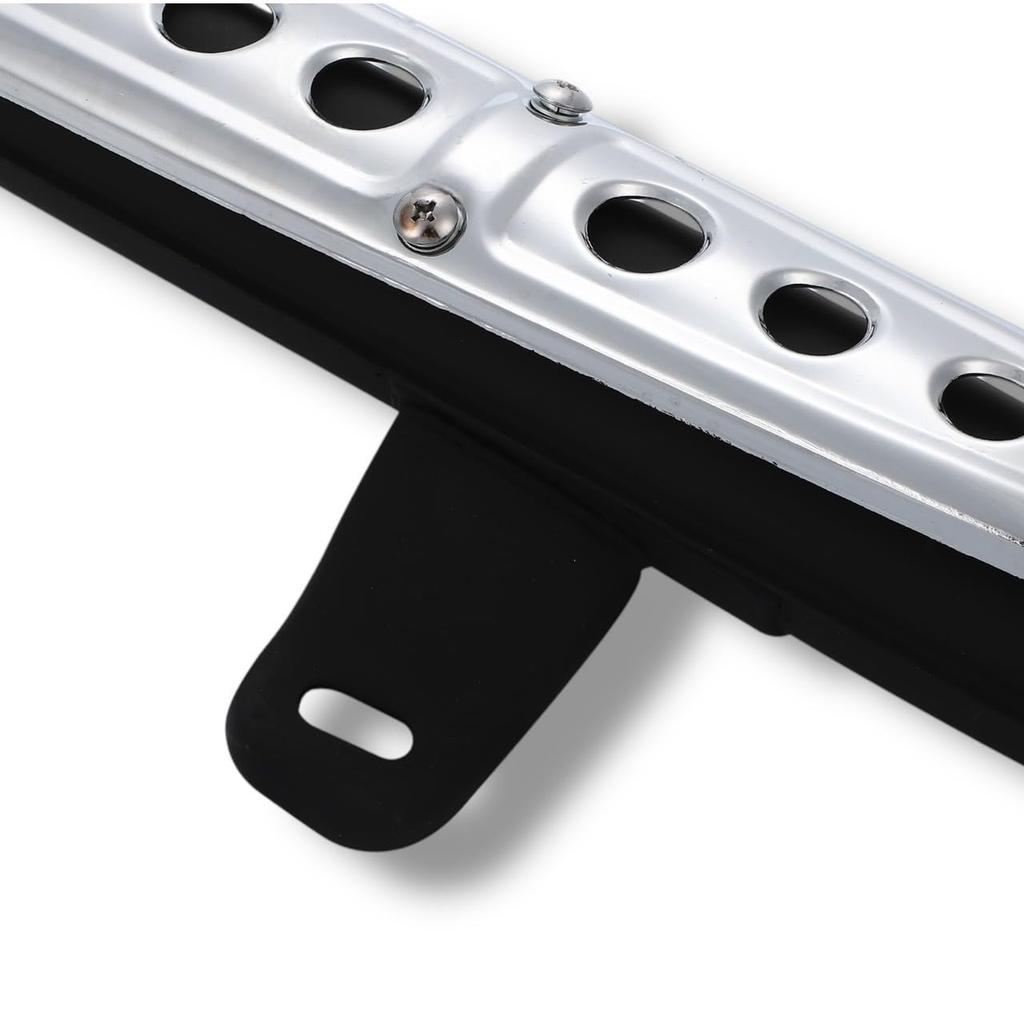 Kanoan Up Muffler for Honda Scrambler Muffler Super Cub C50 C70 C90 Little Cub Steel Plated Black Custom Parts Scrambler Muffler Cub Aftermarket Parts