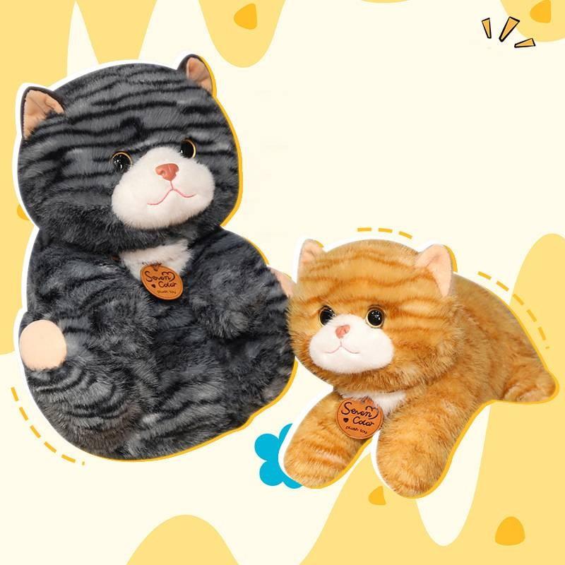 Cat Plush Cute Toys Cartoon Girl Children Bedroom Decoration Presents Dolls
