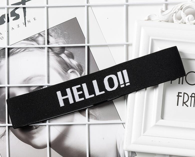 Unisex Sports Yoga Elastic Headband Hairbands Scrunchie Women Girl Men Hair Head Band Hoop Accessories Headdress Headwear Holder