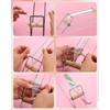 Beading Loom Jewelry Making Tool Bead Weaving Kit  Lightweight Knitting Machine for Creating Bracelets and Necklaces