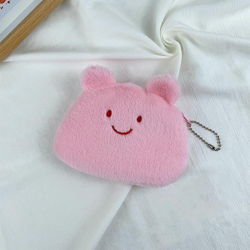 Kawaii Plush Cute Pencil Case Butter Bear Pencil Bag Kids School Home Stationery Box Korea Plush Bag Kids Gifts Toys Gifts