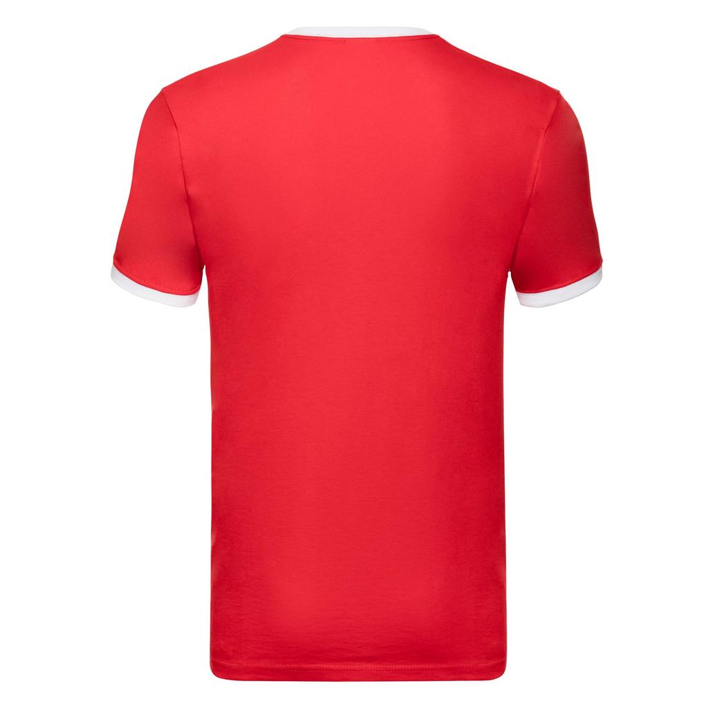 Męski T-shirt Ringer Fruit Of The Loom