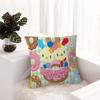 Cartoon U-USAHANA Cute Cushion Cover Inches Farmhouse Decor Home Throw Pillow Covers for Couch Decorations