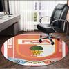 FC Augsburg Print Round Rug, Washable Floor Carpet, For Entryway Dorm Laundry Room Office Study, Home Decor Birthday Christmas Gift