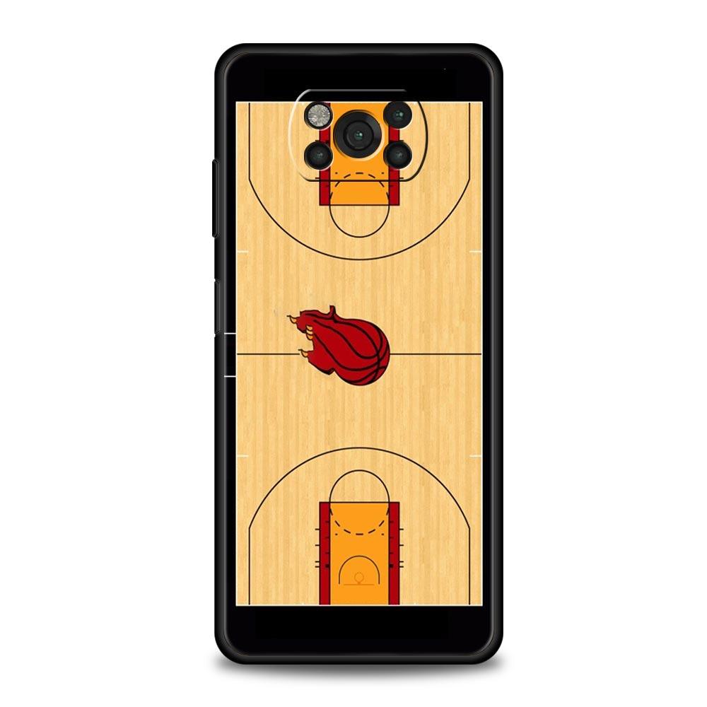 Fußball Basketball Taktiktafel Handyhülle Cover für Xiaomi Poco F7 Ultra F6 F5 F4 F3 X6 X5 X4 X3 NFC C51 C55 M4 GT Weiches TPU