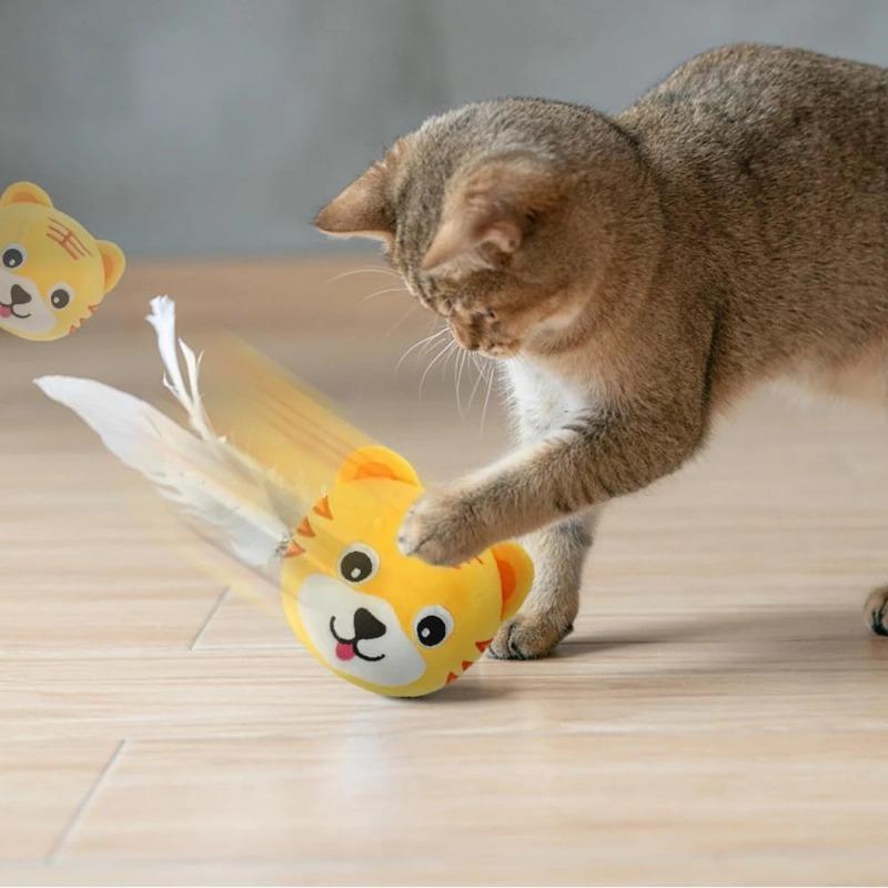 Cute Style Interactive Playing Dog Toy Cartoon Design Safe & Durable Suitable for Puppies & Adult Cats Dogs Toy Indoor Play