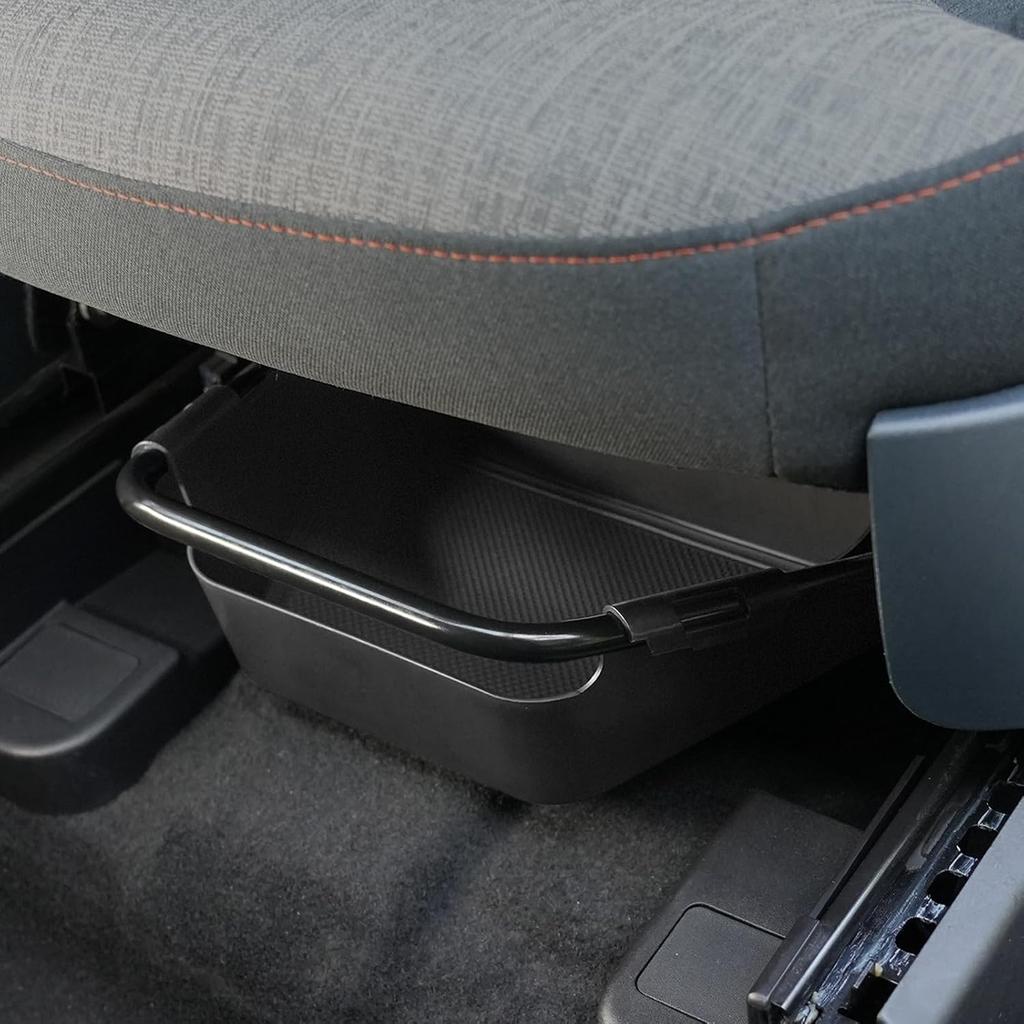 Mabett Under-Seat Storage Box For Ford Maverick Manual Seat -2025, Front Row Manual Seat Underseat Organizer Accessories