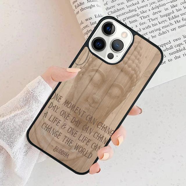 Buddha Phone Case For iPhone 17 Air 15 16 Cover 11 13 14 Pro Max 12 Plus Max Fundas