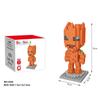 Klassische Film Actionfigur Bausteine Spielzeug Batman Iron Man Spiderman Mini Steine Kleine Partikel Zusammengebaute Baustein Sets