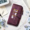 Women Long Wallet Multi Card Slots Fashion Purse Casual Portable Handheld Bag