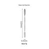 Stainless Steel Makeup Mixing Palette with Ring and Spatula