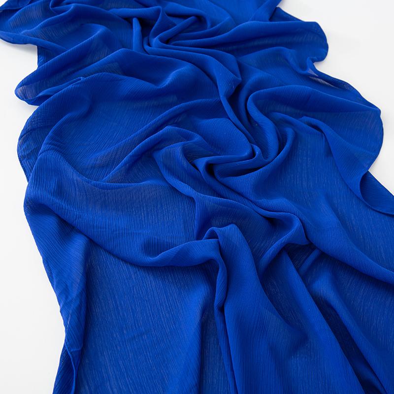 Little Crinkle Chiffon Hijab Good Stitching Solid Plain Scarf High Quality Premium Malaysian Women's Scarves Hijabs Long Shawl