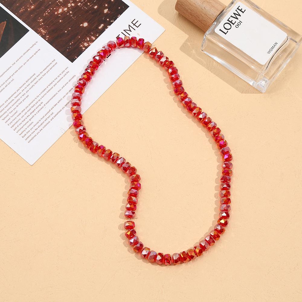 8mm Kristallglasperlen für DIY-Schmuck und Handyketten