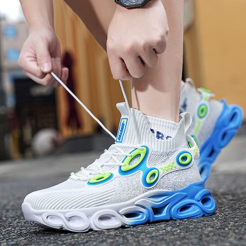 Boty pánské Tenisky Mužské ležérní Pánské Boty tenis Luxusní boty Trenér Závody Prodyšné Boty módní povaleči běhání Boty pro muže