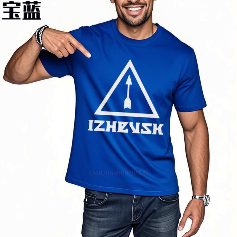 Russian Soviet Izhevsk Tula AK-47 AK-74 Kalashnikov T-Shirt Men's Cotton Vintage Tee Military Summer men summer tops