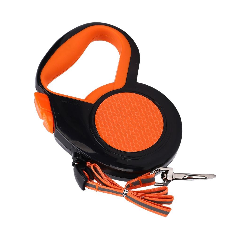 Auto Retractable Retractable Dog Leash Reflective Nylon Pet Traction Rope Dog Lead Dog Training