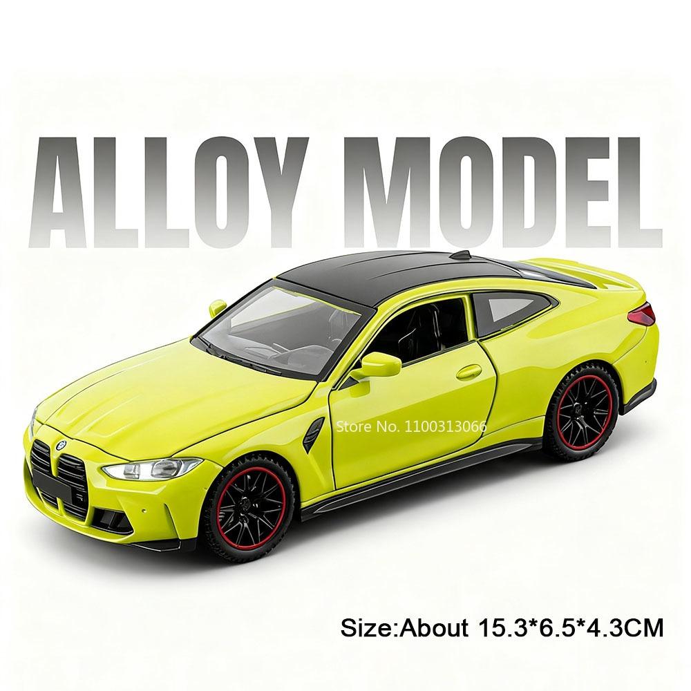 

1:32 Robotaxi M4 Toys Models Cars Alloy Diecast with Pull Back Light Music Vehicle Rubber Tires Miniature Car Table Decor Model
