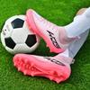 Football Sport Boots Men Ultralight Long Spikes Sneakers Original Comfortable Soccer Shoes for Boy Resistant Professional Football Shoes