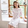 Girls' 5A Antibacterial Cotton Princess Nightdress