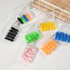 Silicone Earplug 5Pairs/Box Random Mixed Color Sound Insulation Ear Plugs Set Reusable Noise Reducing Ear Protector Supplies ZYF