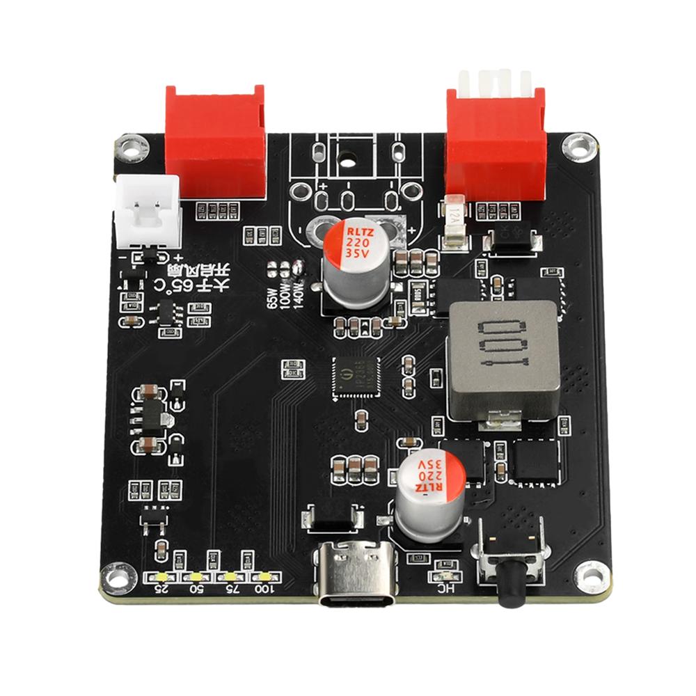 PD3.1 140W Zwei-Wege-Schnelllade-Modul 2-6S Lithium-Akku-Ladeplatine Spannungsaufwärtswandlung IP2366 mit automatischer Temperaturregelung