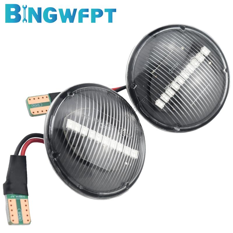 1Pair Side Marker LED Turn Signal Light Flashing Sequential Indicator Blinker Lamp For Land Range Rover L322 2002-2012