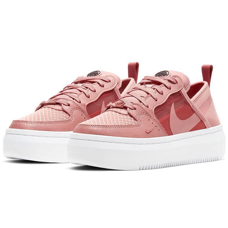 Nike Court Vision Alta TXT Rostrosa Damen-Sneakers Canyon-Rost Weiß CW6536-600