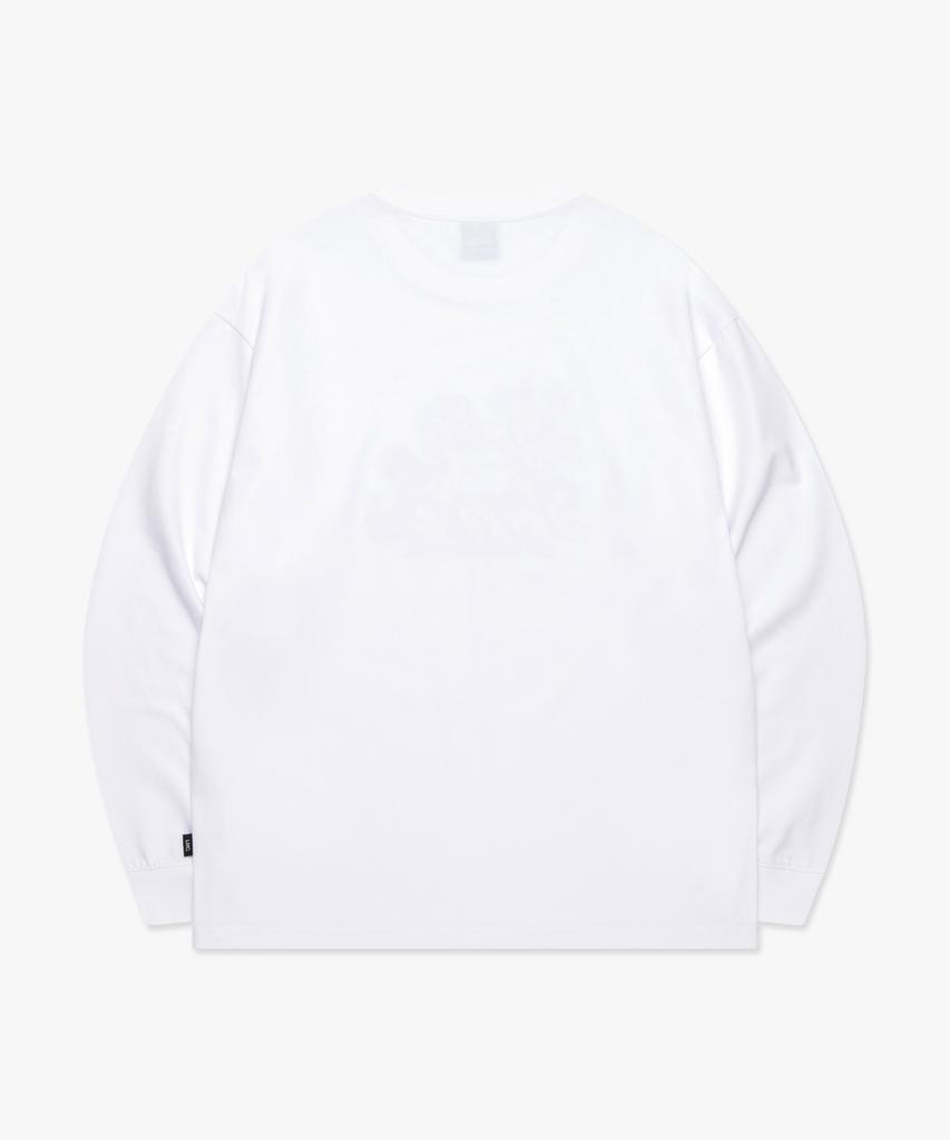 LMC Sun Snake Long Slv Tee White
