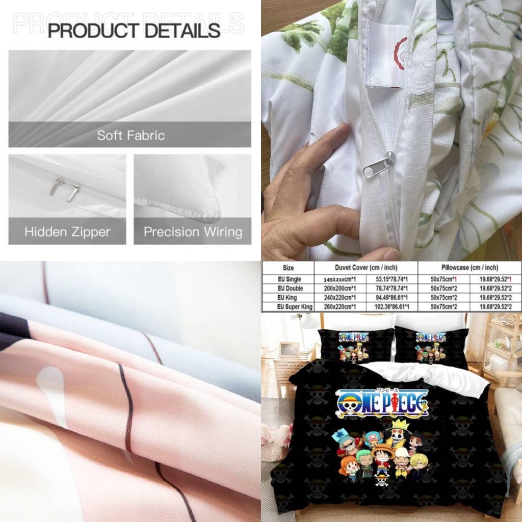 One Anime Piece Bedding Set Juvenile Monkey Dluffy Quilt And Pillowcase