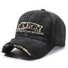 Adjustable Embroidery Baseball Cap Washed Cotton Sunscreen Hats  For Man Women Fashion