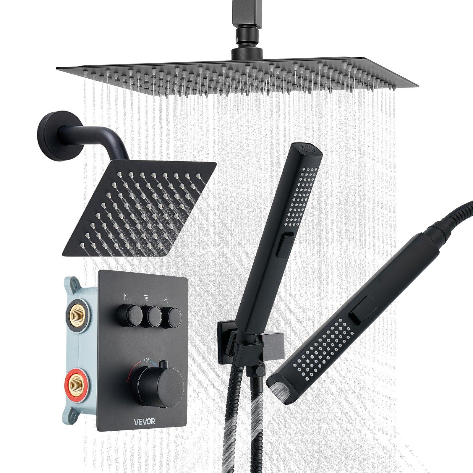 VEVOR Shower Faucet Set, 305 mm
