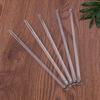 100pcs Transparent Cocktail Drink Bar Muddler Round Head Plastic Stirring Mixing Sticks Ladle Stirrer Swizzle Stick New
