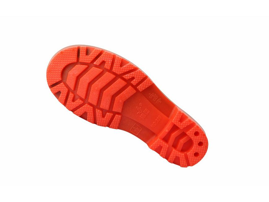 Men's Steel Toe and Sole Rain Boots, Anti-Smash, Anti-Puncture, Thickened Rubber for Labor Protection.
