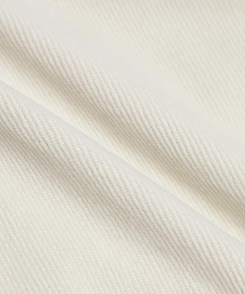 BROOKS BROTHERS Slim Fit 15W Corduroy 5-Pocket Pants (Ivory) (Bbpcmf0703Bew)