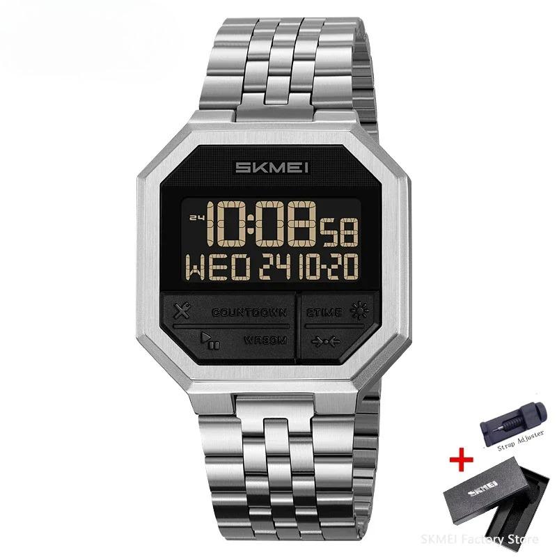 2350 LED Luxury Digital Watch for Men Sports Electronic Waterproof Display Wristwatches Mens Countdown Clock Reloj Hombre