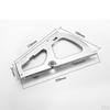 1/2/3 Layer Home Shoes Drawer Cabinet Hinges Flip Plate Rack w/Fittings Stainless Steel for